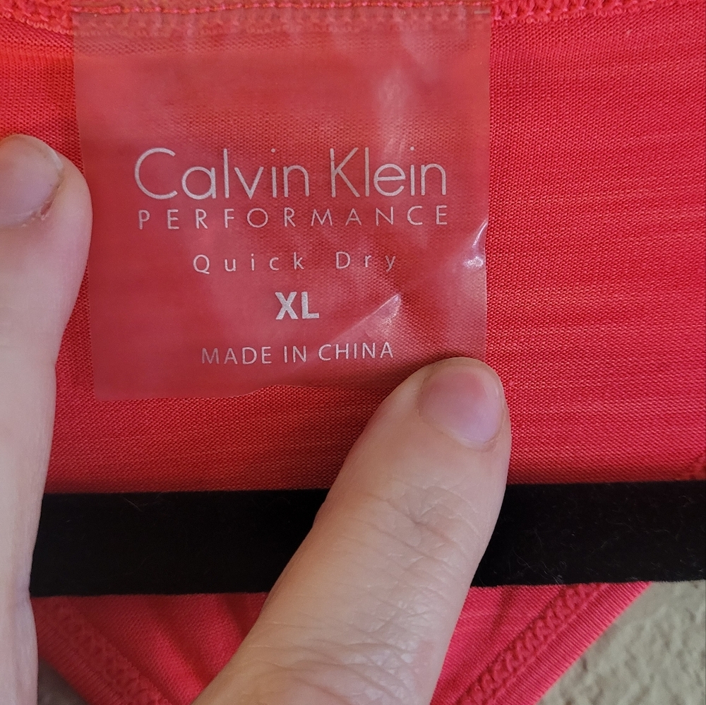 Calvin Klein Racer Back Top Size XL - Picture 3 of 7